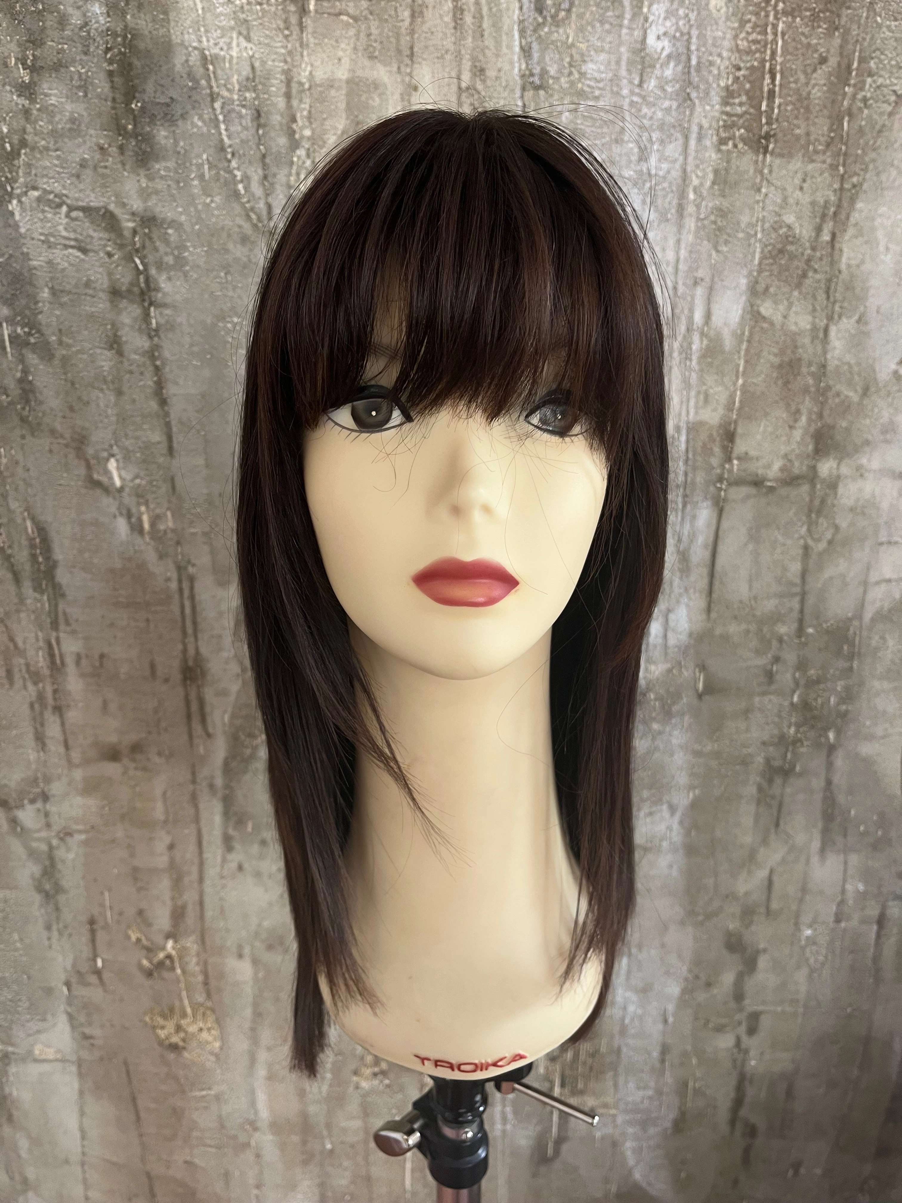 100% EUROPEAN VIRGIN HUMAN HAIR 21" BROWN