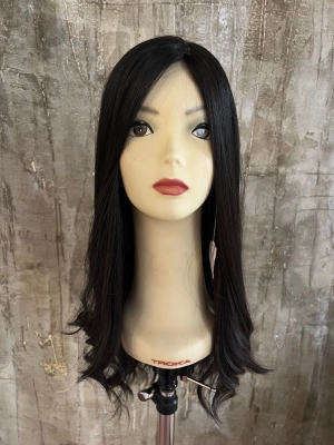 100% EUROPEAN VIRGIN HUMAN HAIR 23" DARKER BROWN