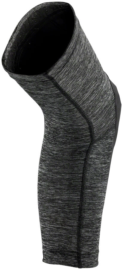 100% Teratec Knee Guards - Gray Heather, Small