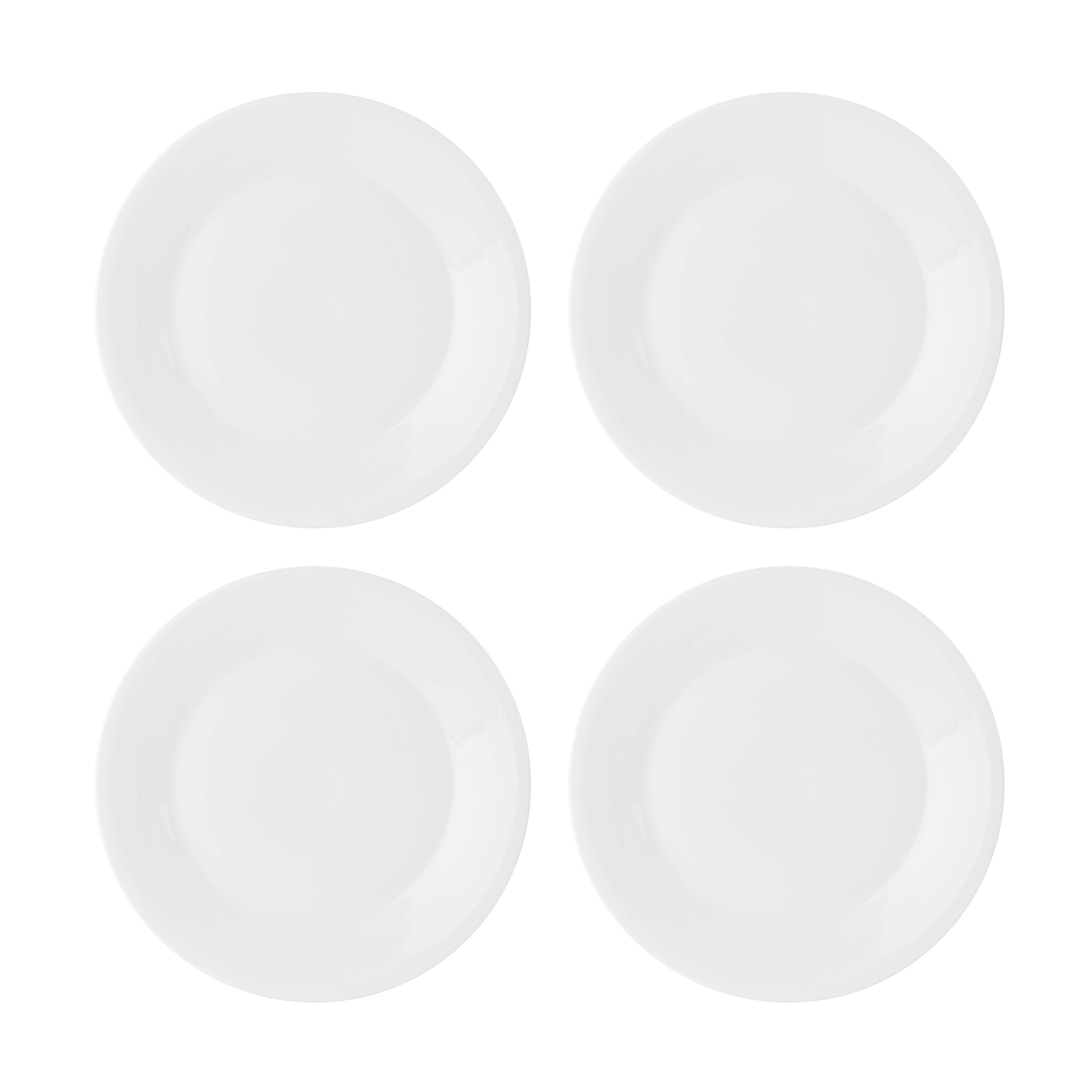 1815 Pure Plate 9.4in White, Set of 4