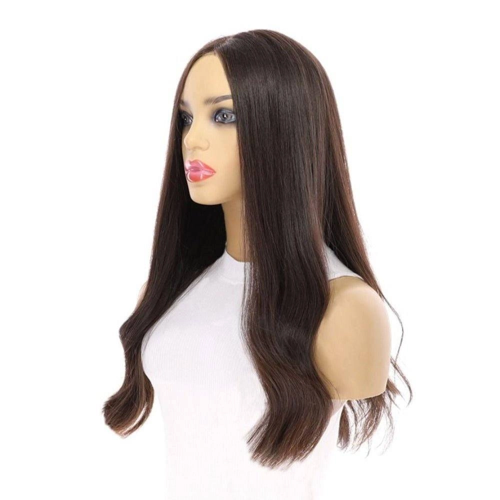 24" Divine Luxe Lace Top Topper #2 Neutral Dark Brown