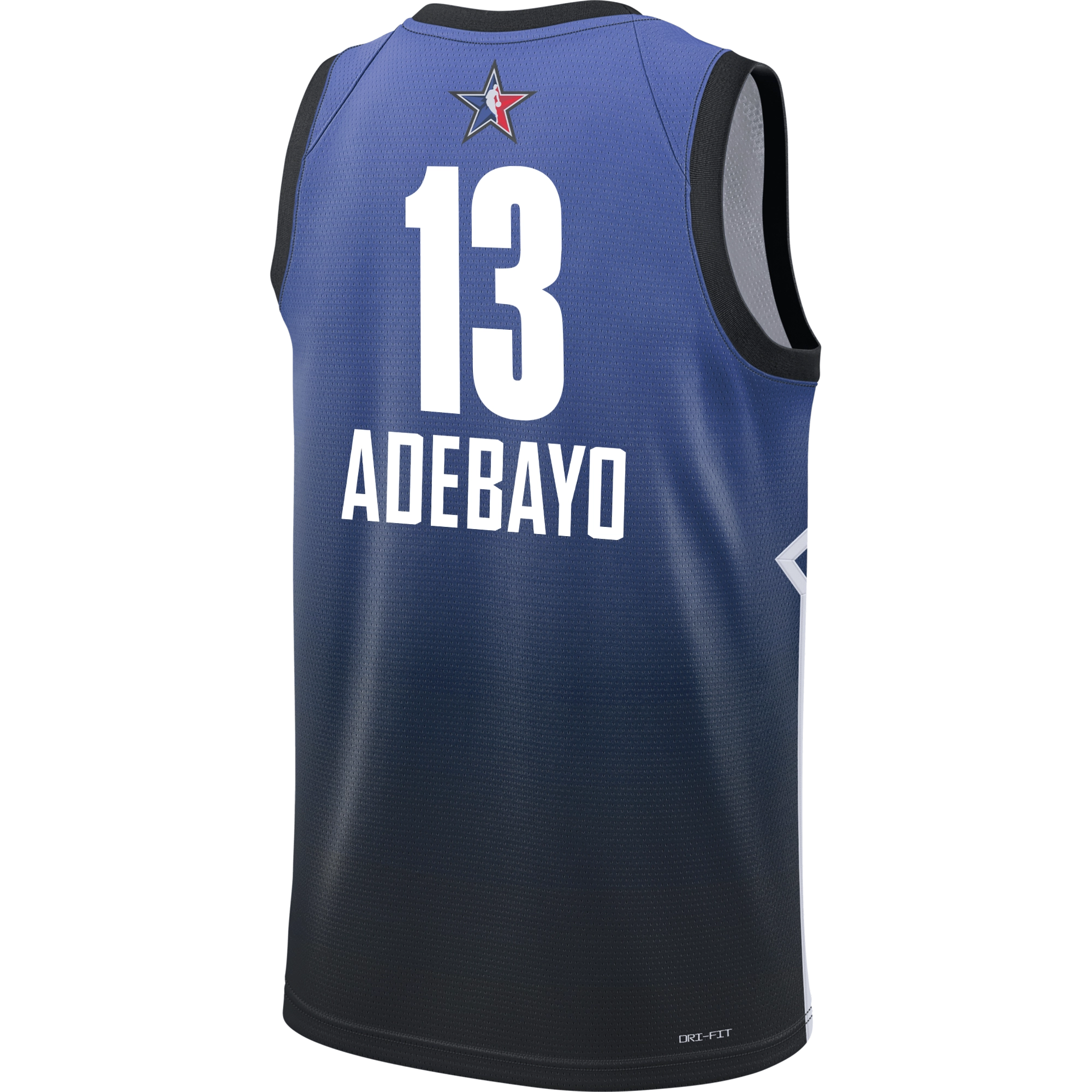 Bam Adebayo Jordan Brand Sapphire 2023 All Star Swingman Jersey