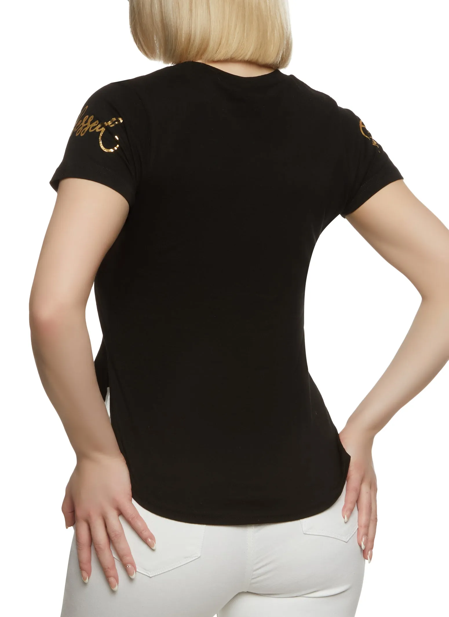 Blessed All Day Everyday Foil Graphic Tee