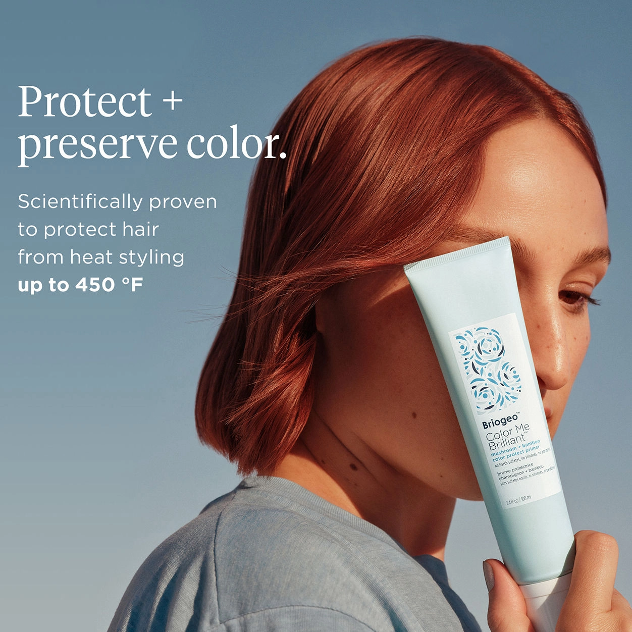 Color Me Brilliant Mushroom and Bamboo Hair Color and Heat Protectant Primer