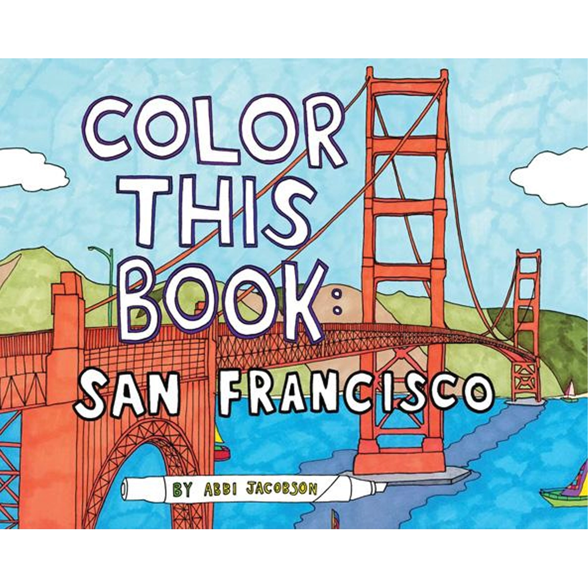 Color this Book: San Francisco