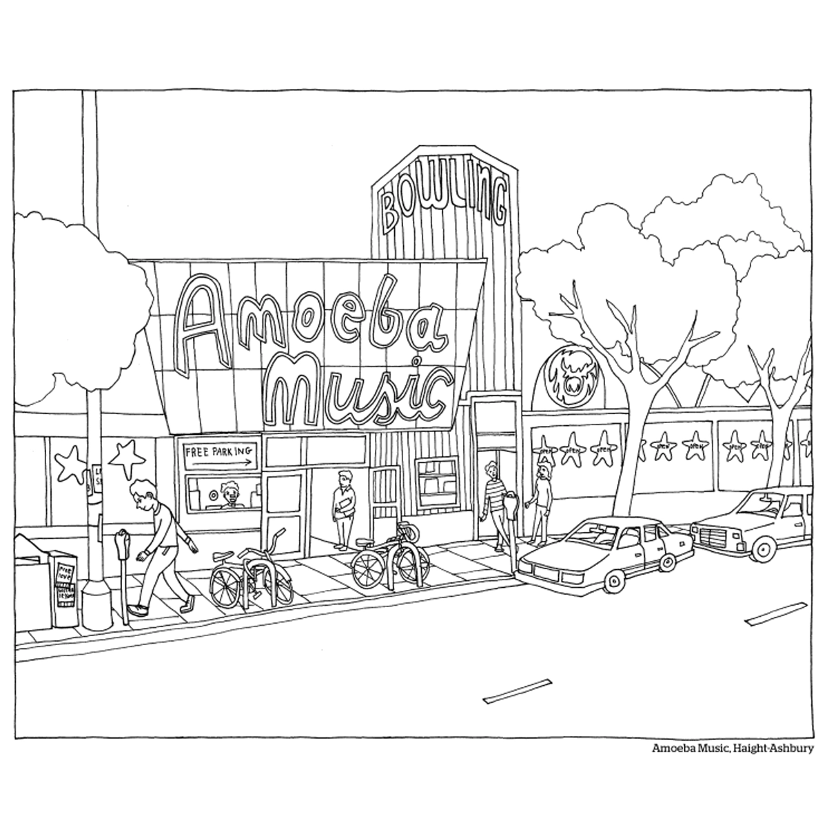 Color this Book: San Francisco