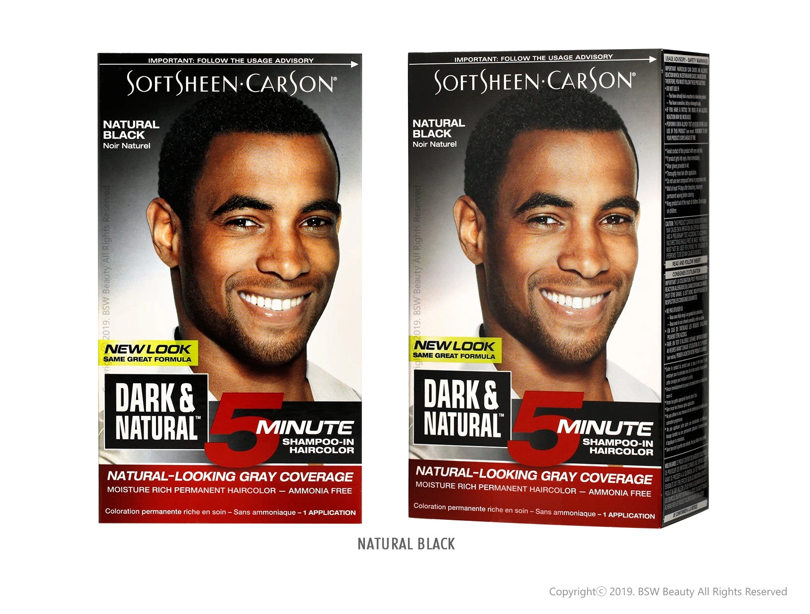 DARK & NATURAL MEN COLOR - 3 COLOR