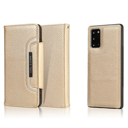For Samsung Galaxy Note20 Litchi Texture Horizontal Flip Buckle Detachable Magnetic PU Leather Case