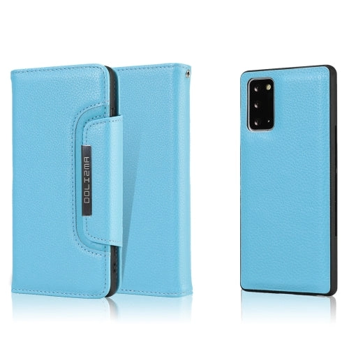 For Samsung Galaxy Note20 Litchi Texture Horizontal Flip Buckle Detachable Magnetic PU Leather Case