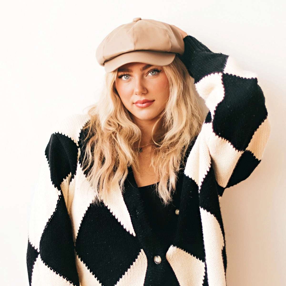 Gabrielle Newsboy Cap