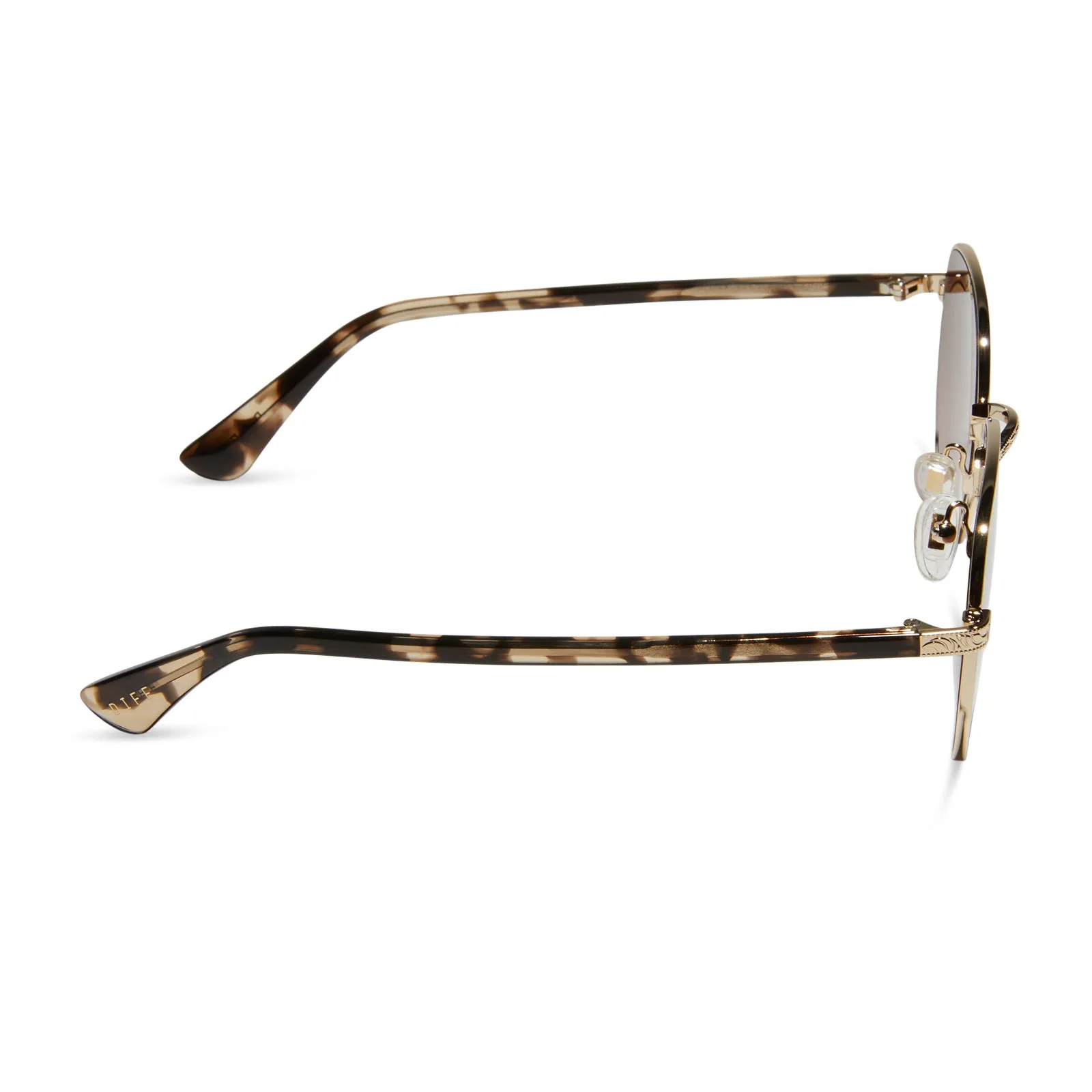 JESSIE JAMES DECKER - JJD   GOLD   BROWN GRADIENT SUNGLASSES