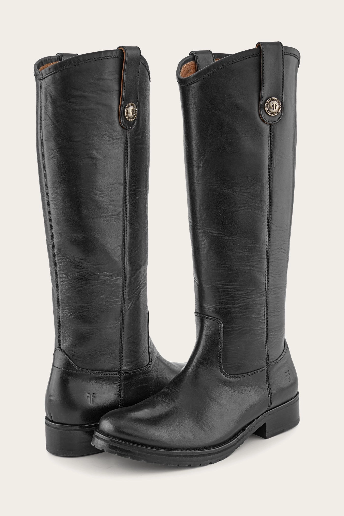 Melissa Double Sole Button Lug Tall - Pre-Loved