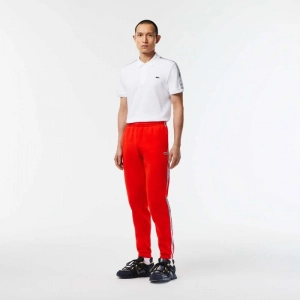 Men’s Logo Stripe Joggers Red