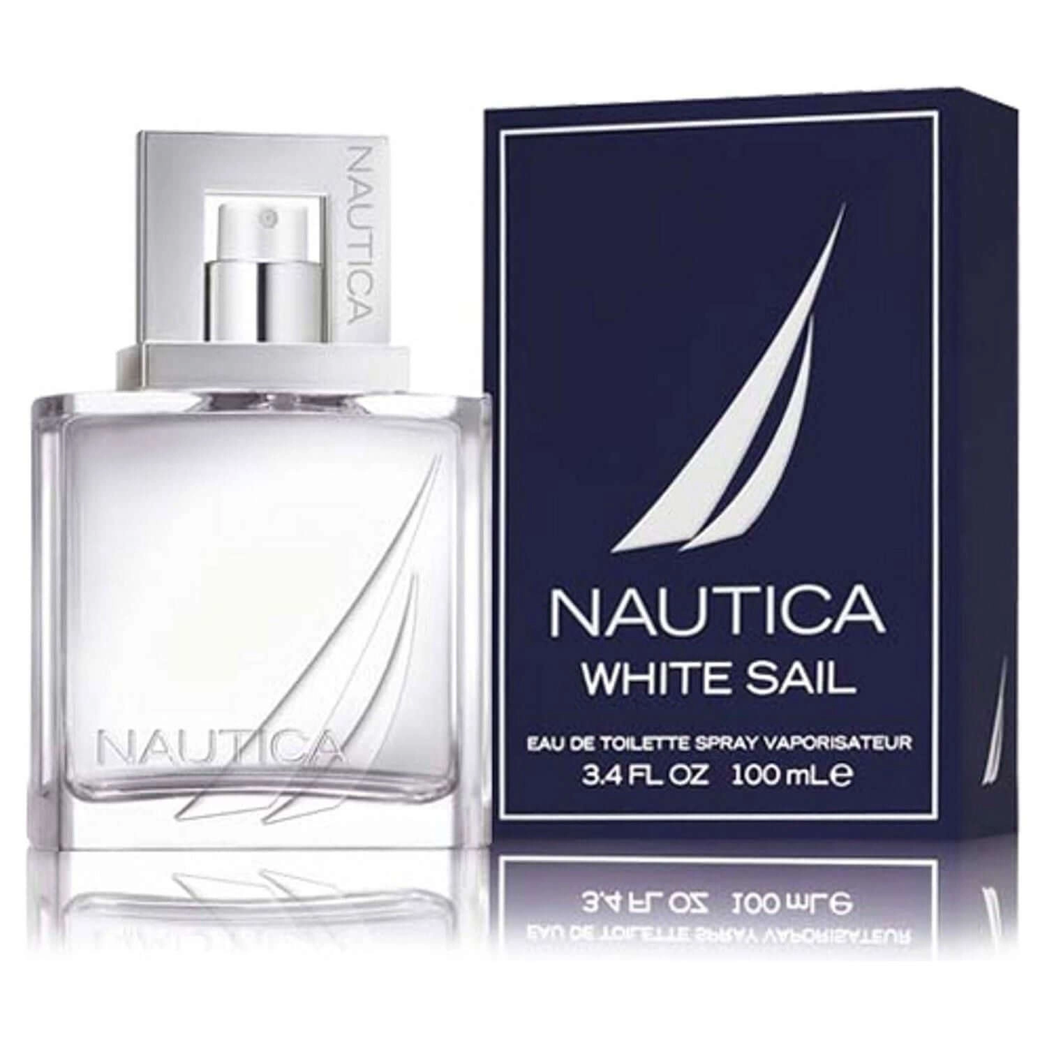 NAUTICA White Sail edt Cologne 3.3 oz / 3.4 oz for Men New in Box