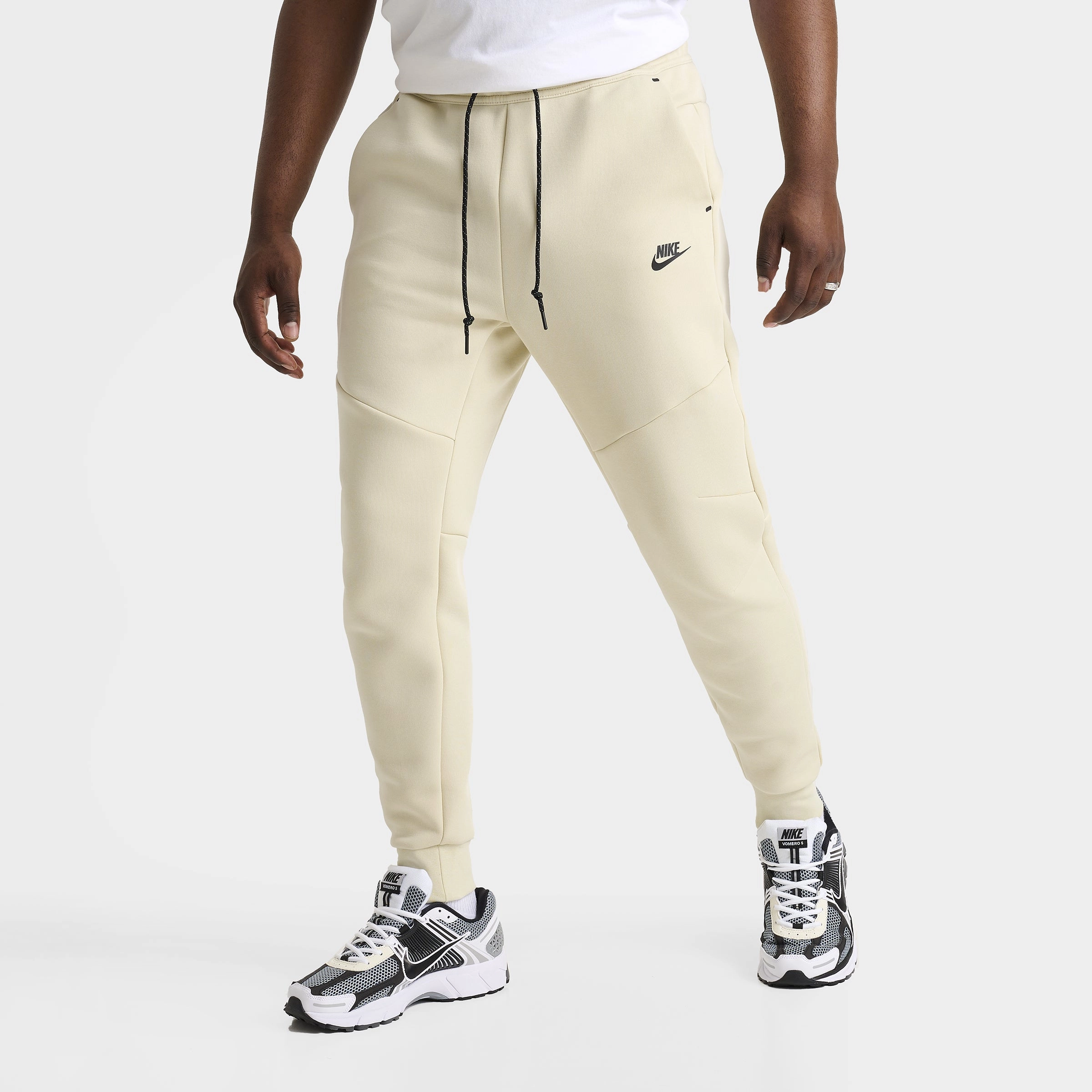 Nike Tech Fleece Joggers Light Khaki / Black