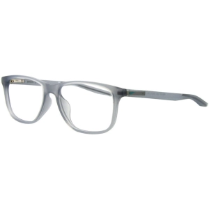 Nike Unisex Eyeglasses - Matt Cool Grey Plastic Square Frame Demo Lens | NIKE 5019 35