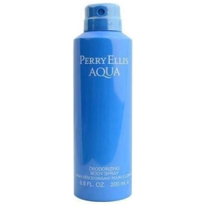 Perry Ellis AQUA for Men 6.8 oz Deodorizing Body Spray