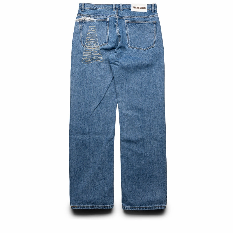 Pleasures Believe 5 Pocket Denim - Indigo
