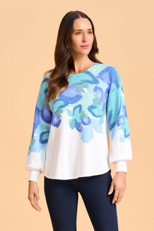 Printed Cotton Knit - Viennoiserie Print