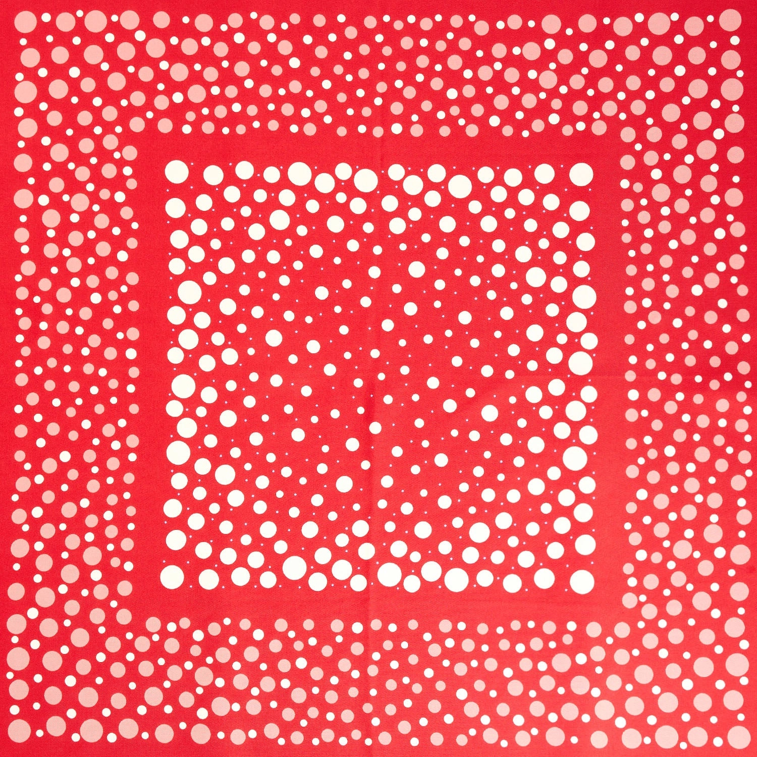 RED SILK SCARF 65