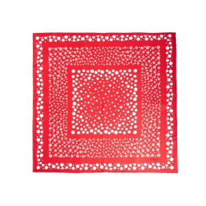 RED SILK SCARF 65
