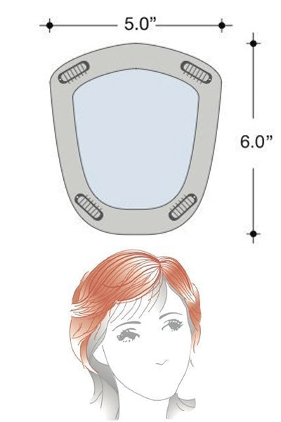 Sale - Rene of Paris Toppers - Modern Top Piece (#772) - Color: Spring Honey