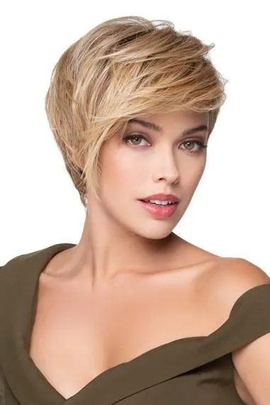 Sale - TressAllure Wigs - Angled Pixie Wig (VC1202) - Color: 14/26/R10