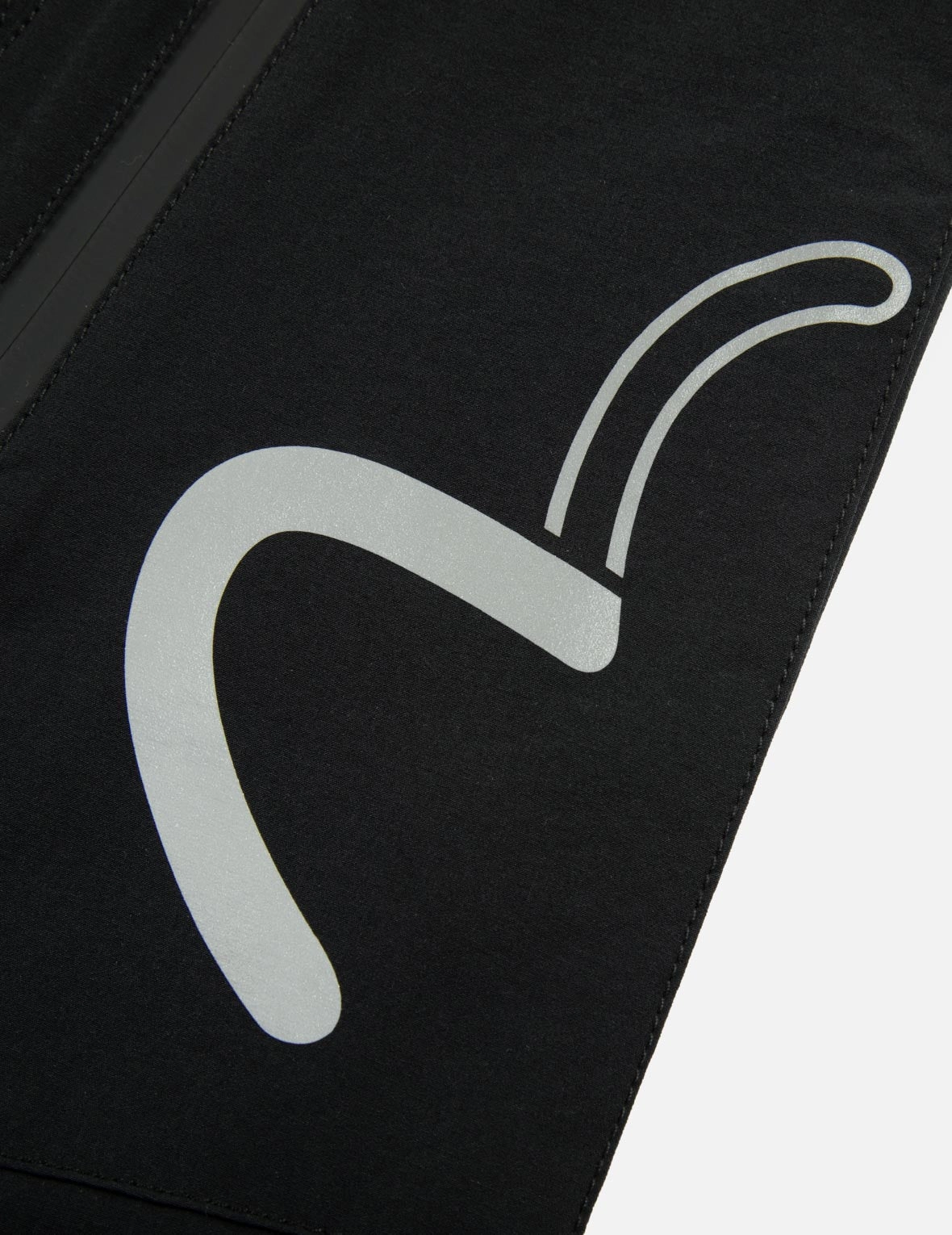 Seagull Print Panelled Regular Fit Jogger Pants