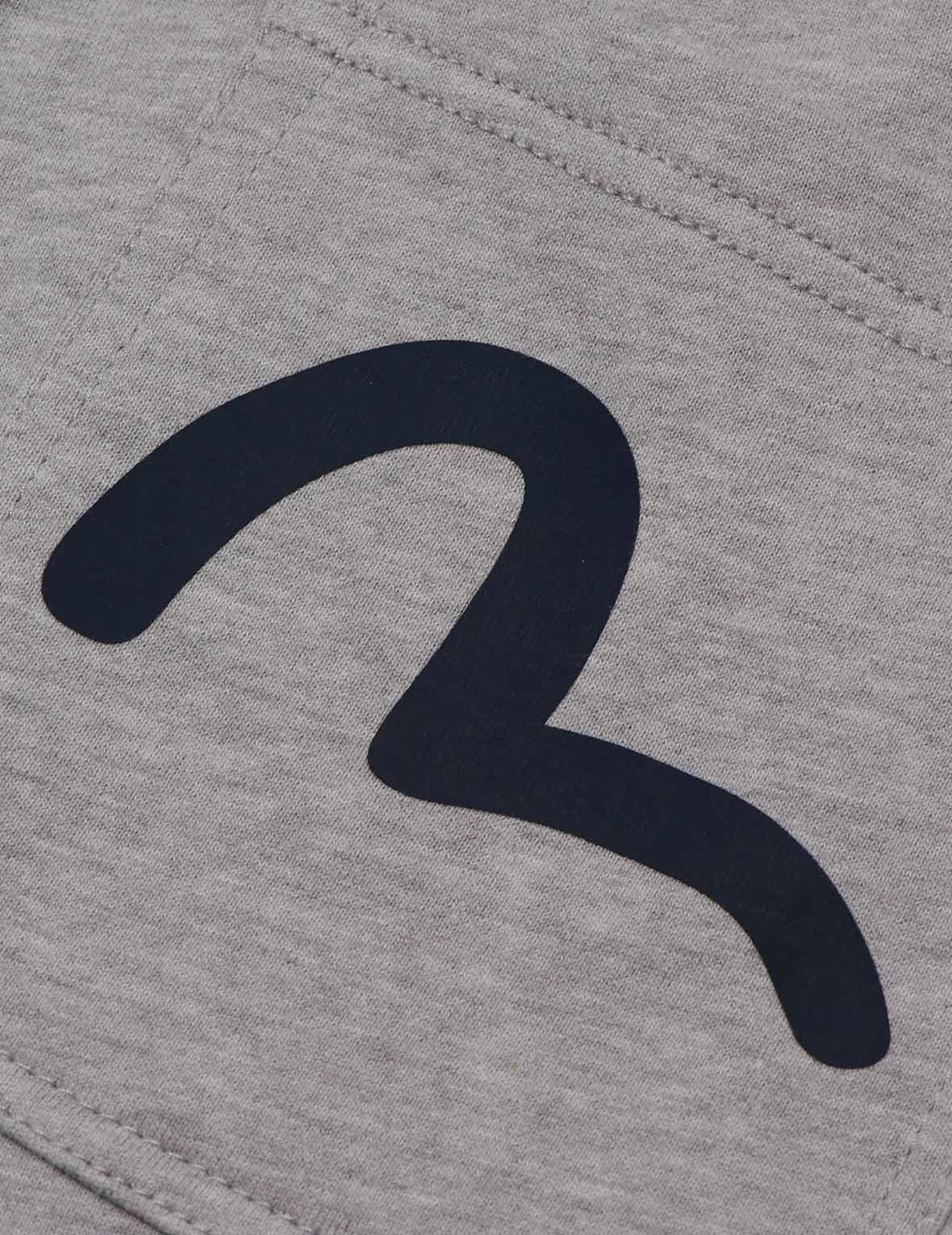 Seagull Print Sweat Shorts