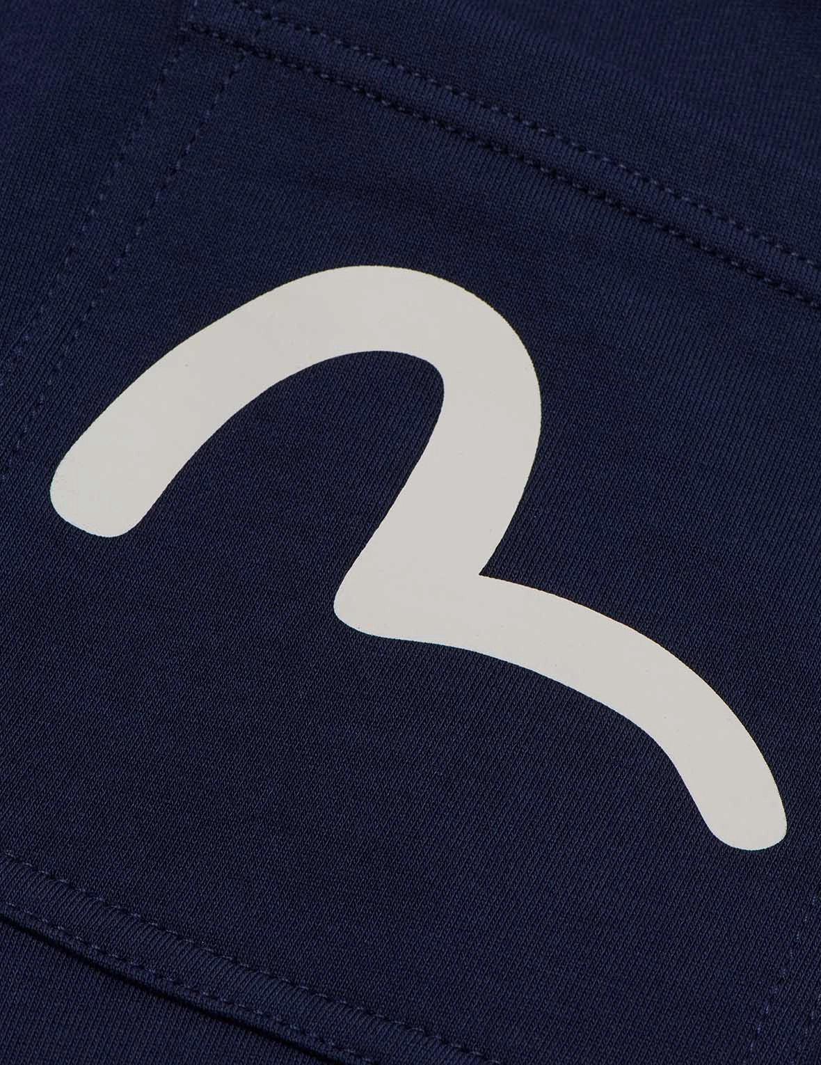 Seagull Print Sweat Shorts