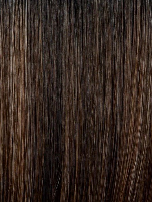 Sleek Style Bun & Bangs | Synthetic Hairpiece