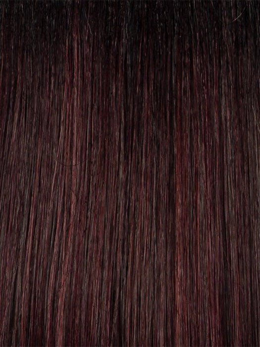 Sleek Style Bun & Bangs | Synthetic Hairpiece
