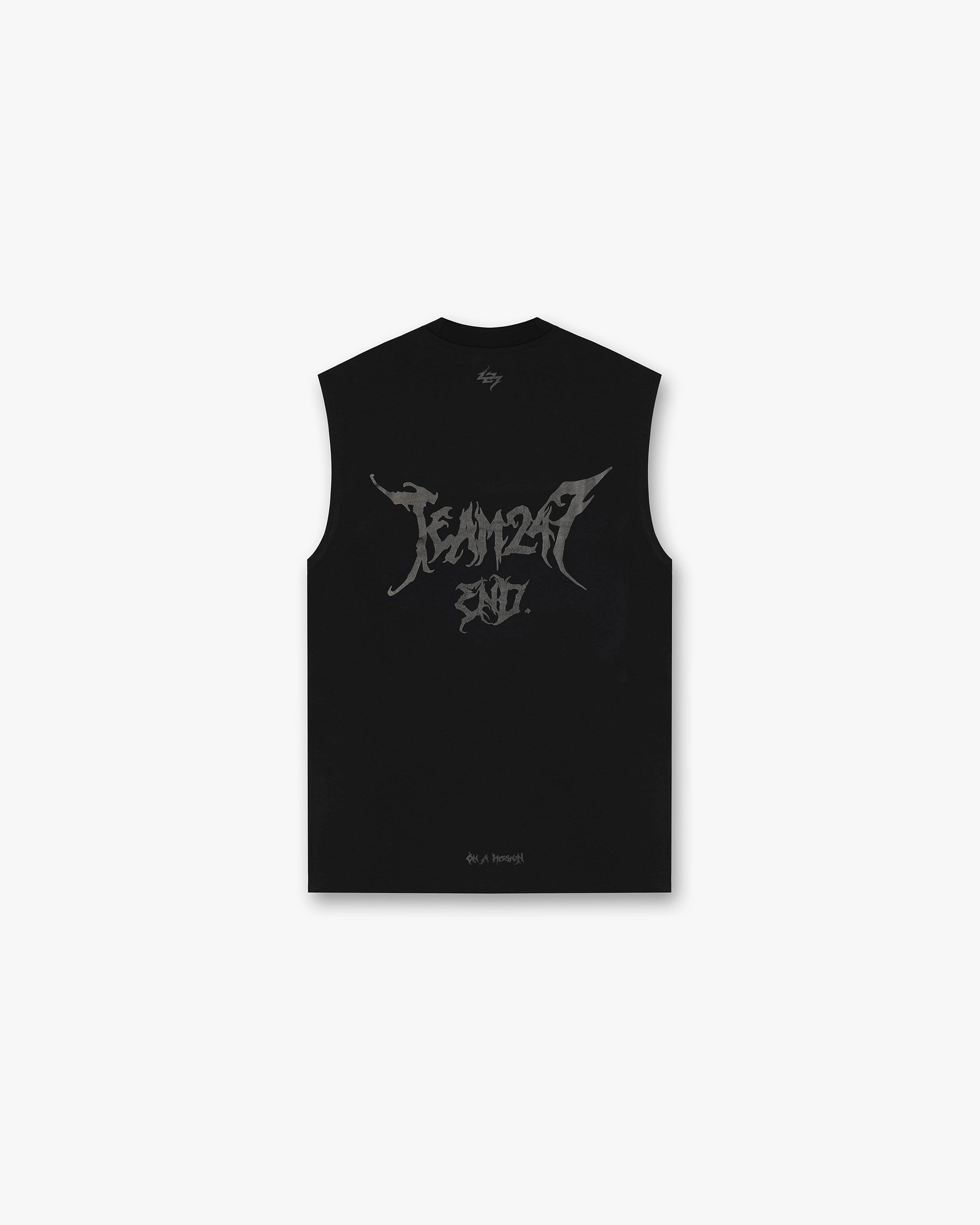Team 247 X END Oversized Tank - Jet Black