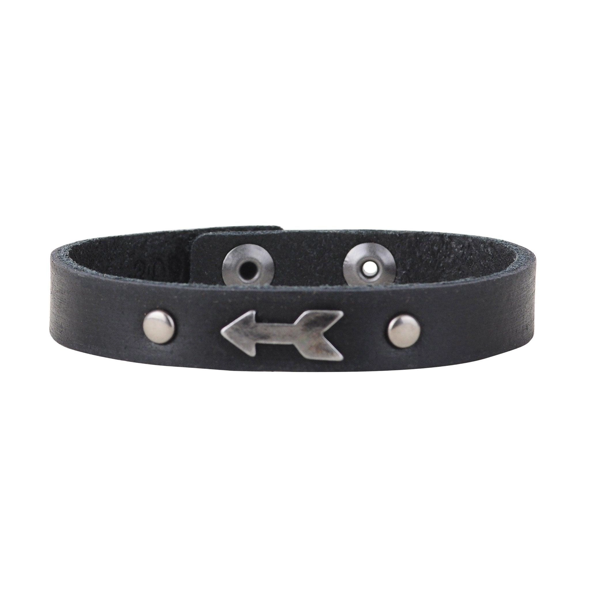 The Mini Arrow Leather Bracelet