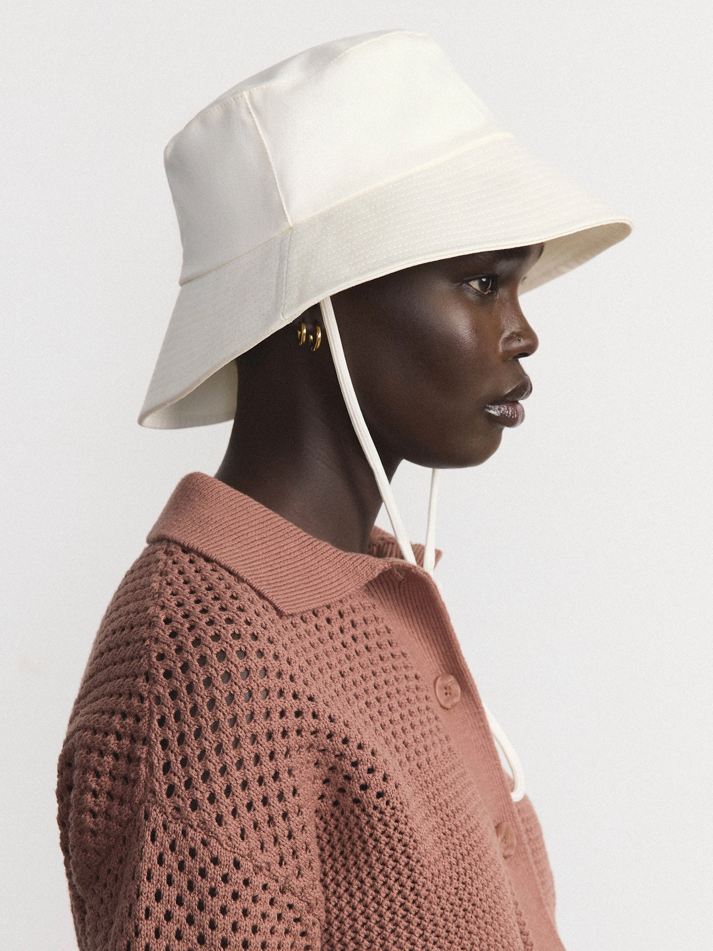 The Sun Hat in Natural White