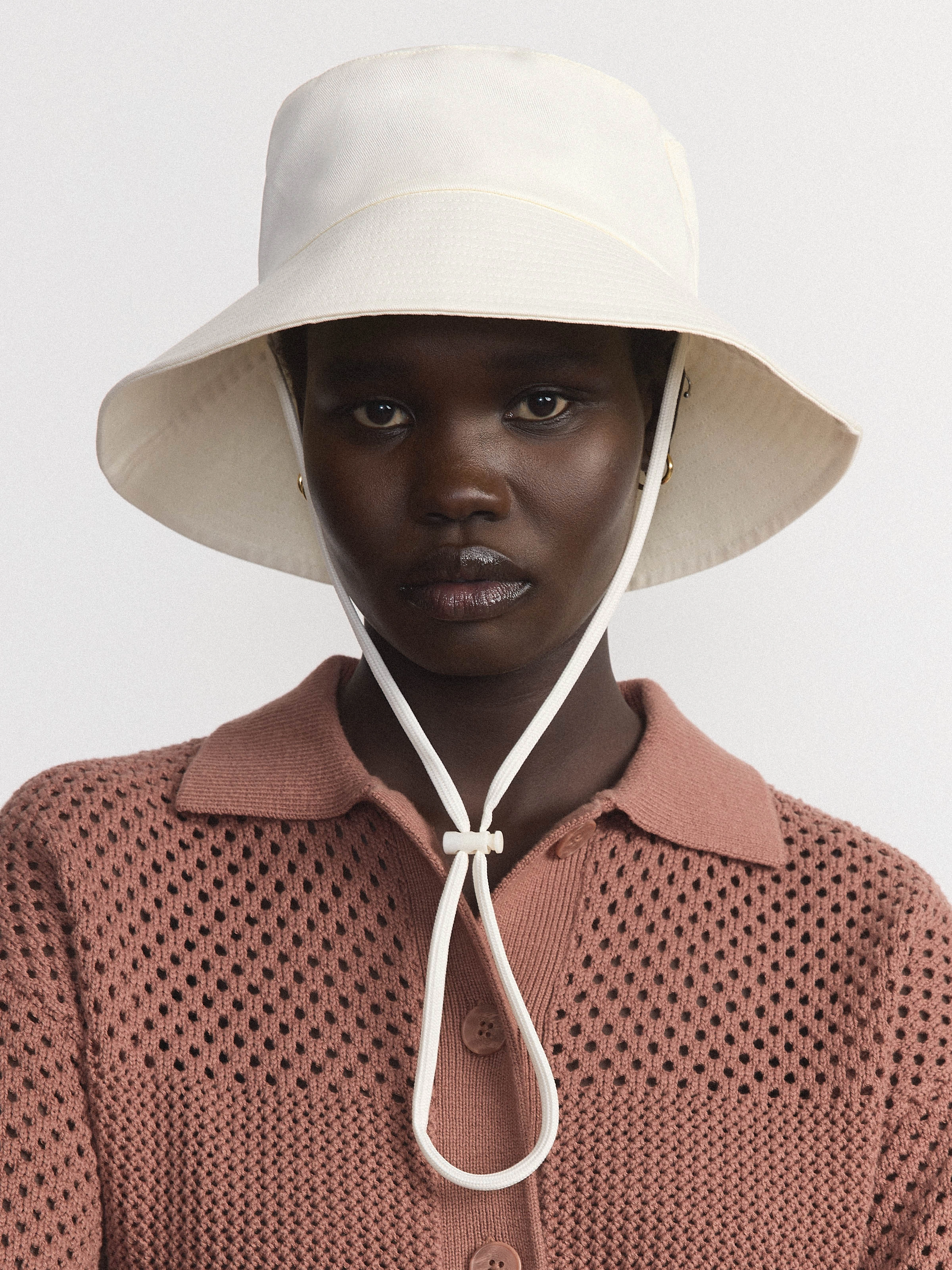 The Sun Hat in Natural White