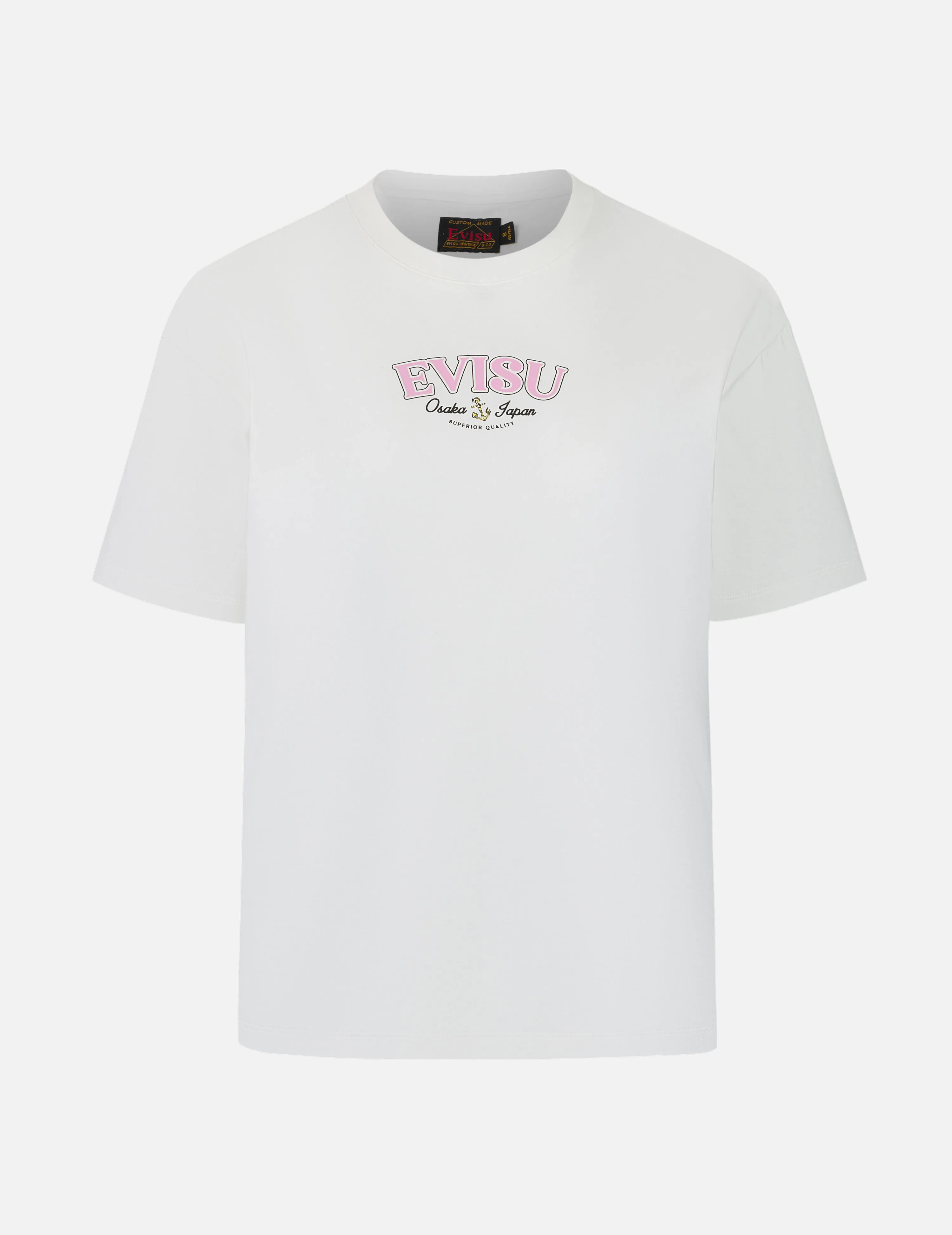 Twisted Rope and Daicock Anchor Print Oversized T-Shirt