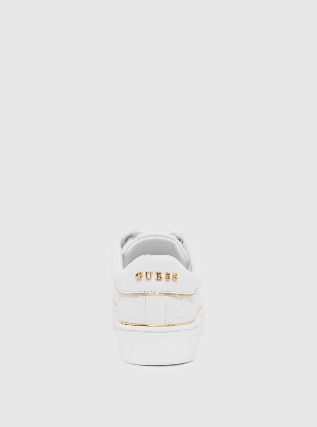 White Beary Low-Top Sneakers