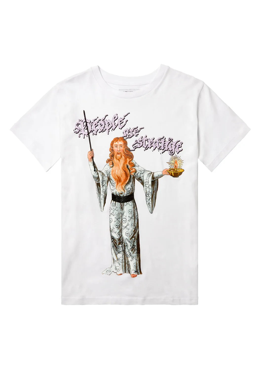 WIZARD WHITE UNISEX T-SHIRT