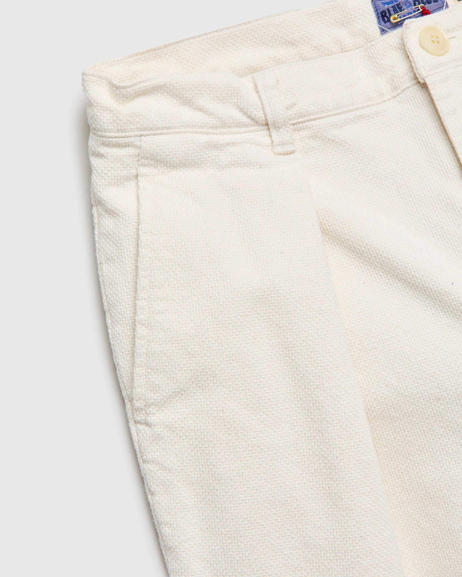 Yukizarashi Sashiko Trousers in Natural